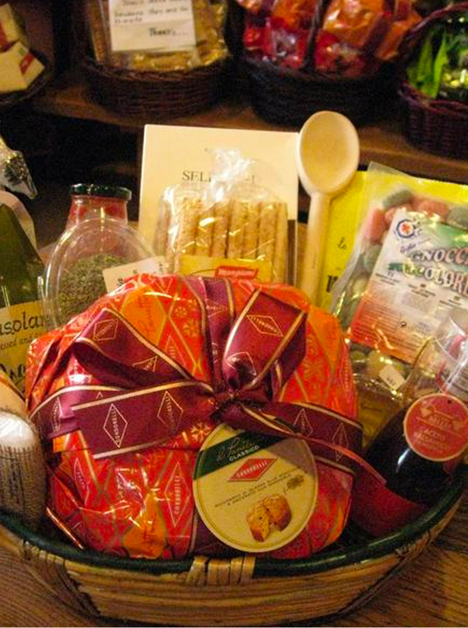 A Gift Basket from Tino’s Delicatessen