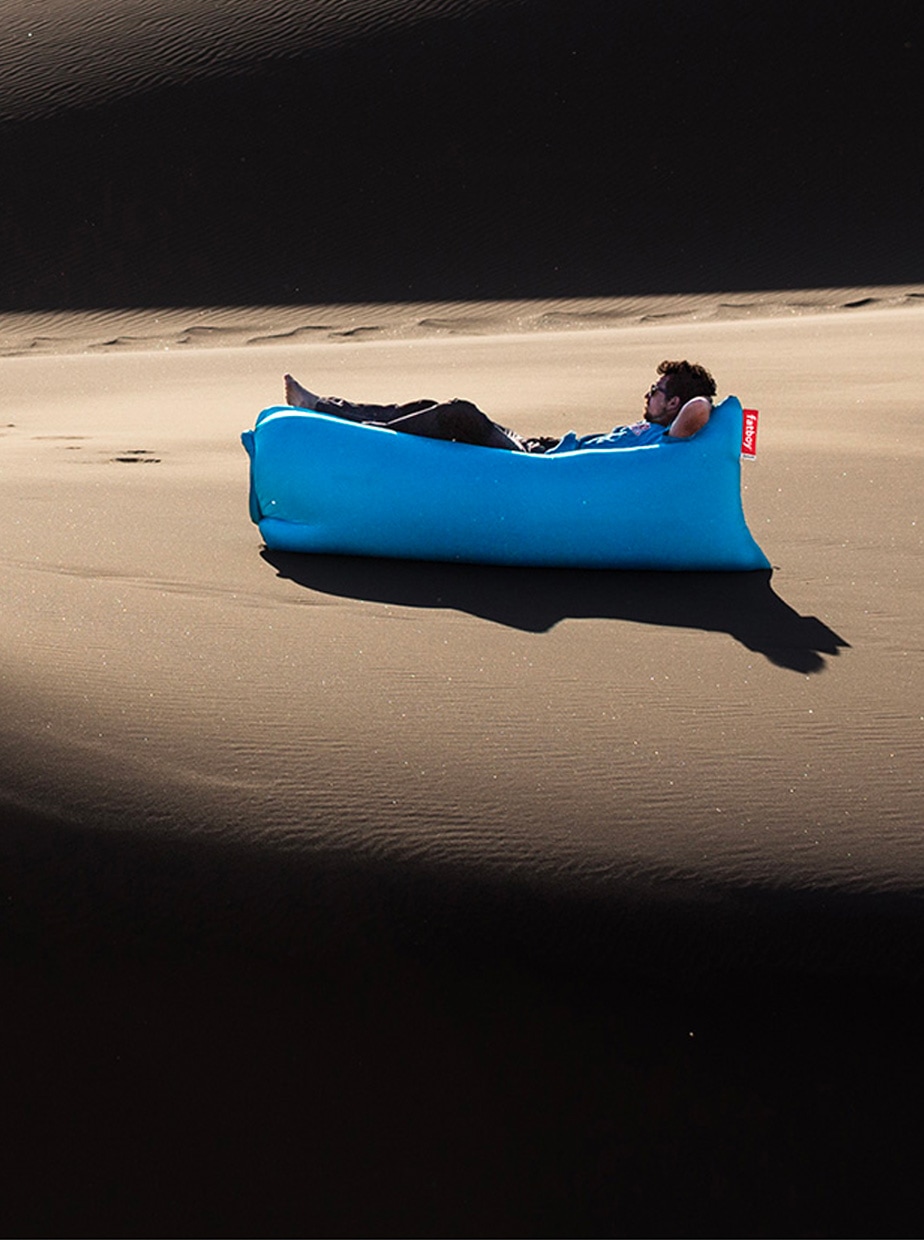 An Inflatable Lounger from Fat Boy USA