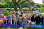 Goat Yoga and Mimosas in Katy