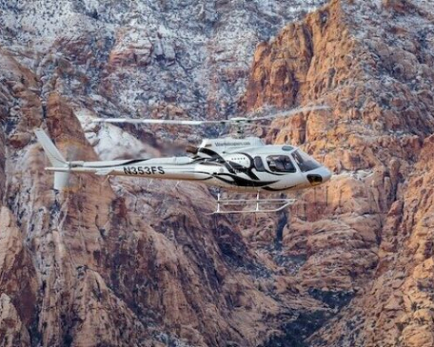 Helicopter Tour Over Red Rock Canyon