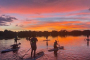 Orlando Sunset Clear Kayak Or Paddleboarding