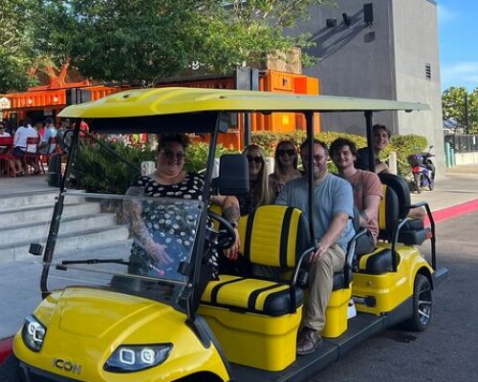 Tampa Tour In Golf Cart