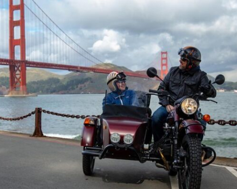 San Francisco Sidecar Adventure and Tour