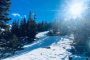 Golden Rocky Mountains Sunset Hiking Experience