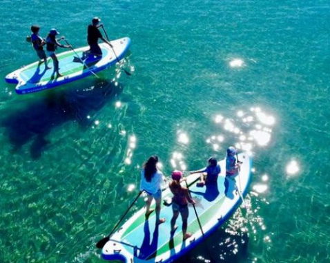 Lake Mead Mantaray Giant Paddle Board Tour