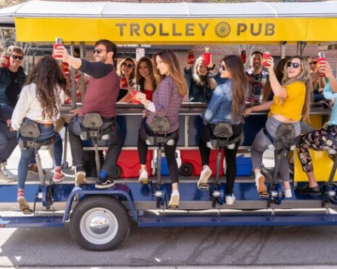 Charlotte Trolley Pub Mixer Tour Experience