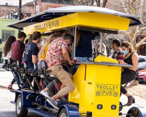 Austin Pub Crawl Trolley Mixer Tour