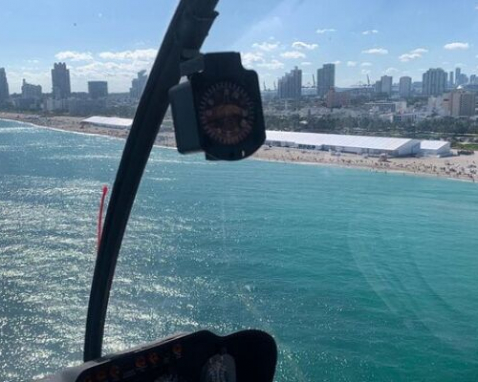 Miami Helicopter Tour of Scenic Sights