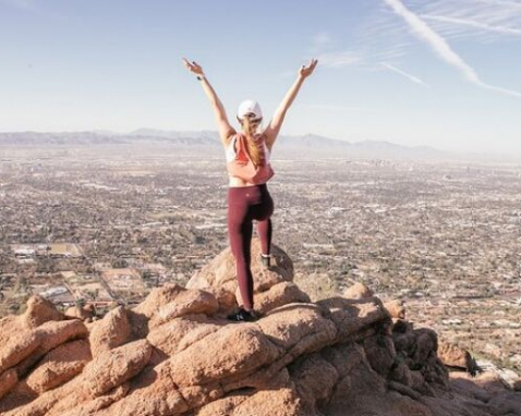 Phoenix Sunset Hike at Camelback Mountain