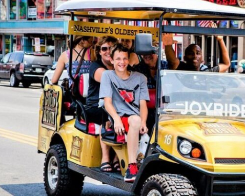 Nashville Unique Sightseeing Golf Cart Tour