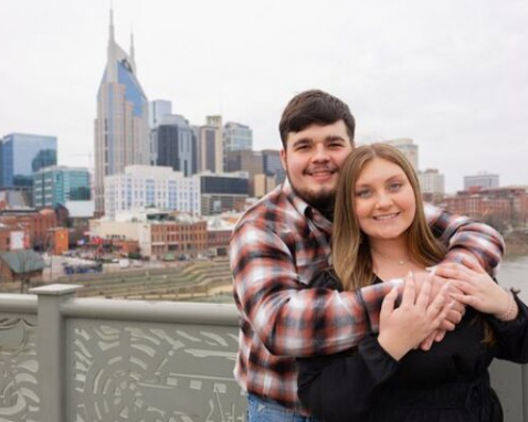 Nashville Riverfront Couples Photoshoot