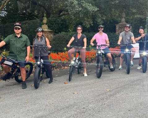 Wilmington E-Bike Tour to Airlie Gardens