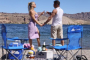 Lake Mead Romantic Paddleboarding Picnic Adventure