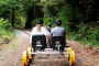 Fort Bragg Electric Railbike Redwood Adventure