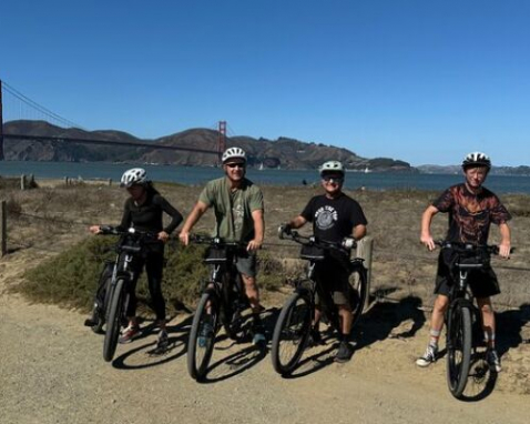 San Francisco Golden Gate Bridge E-Bike Tour