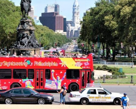 Double Decker Sightseeing Bus Philadelphia