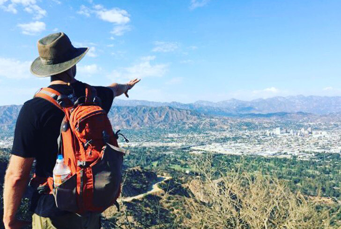 hiking cowboy hat