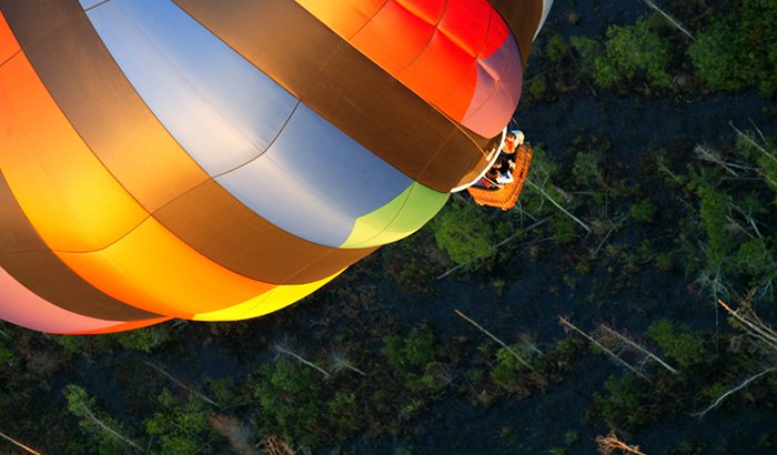 hot air balloon rides florida