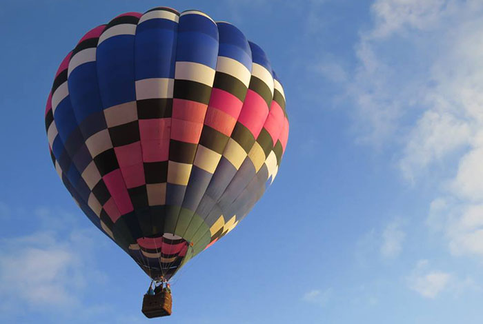 hot air balloon ride houston
