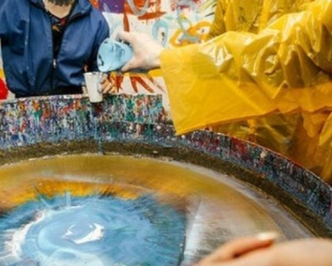 Chicago Spin Art Painting Workshop